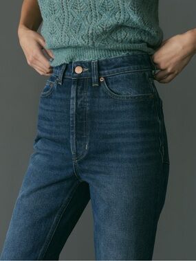 DOEN High-Rise Diana Jeans in Bleu D’Hier Size 27